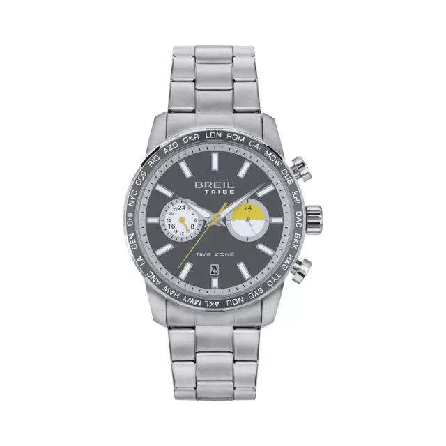Montre Femme Breil Tribe TW0421 Saturn – Cadran Violet – Bracelet Acier – Occasion