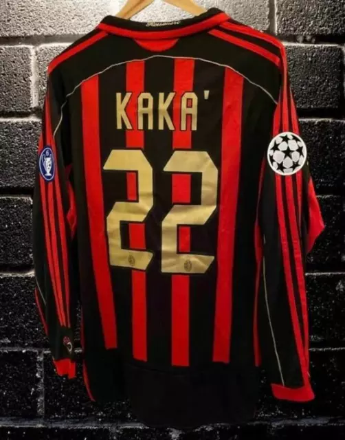Maglia Kaka' Milan 2006-2007 vintage jersey retro calcio champion's league
