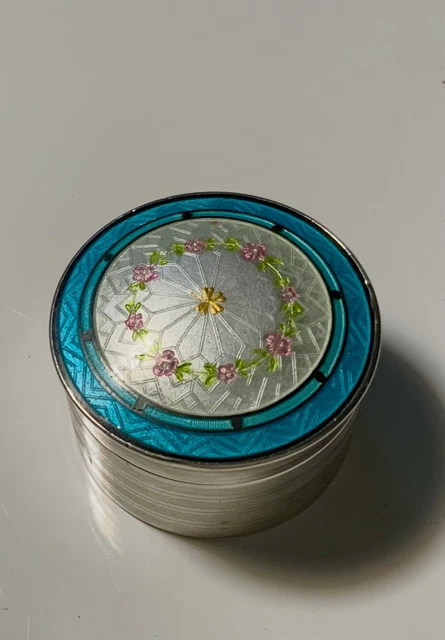 Scatola Portagioie Vintage In Lega | Rettangolare Con Incisione Floreale | Bronzo 12,8x8,5x6,5 Cm - 4
