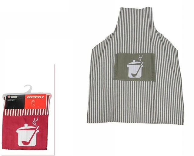 Lot De 2 Tabliers De Cuisine Imperméables – Avec Poche, 75x80 Cm, Polyester/coton, Pour Chef, Barbecue, Bricolage