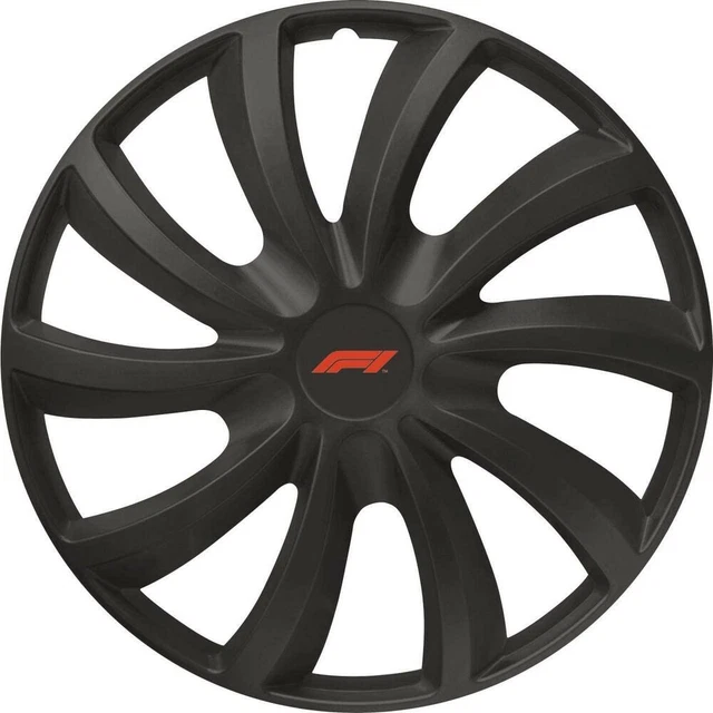 Copriruota FORMULA 1 10852 nero 16 4 pezzi