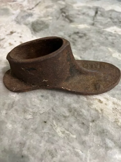 Antique Cast Iron Shoe Cobbler Forms Mold