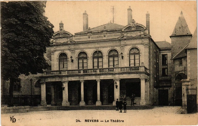 CPA AK NEVERS - Le Theatre (355705)