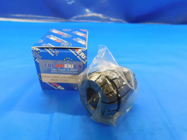 NEW ERI AMERICA ER32 COLLET SIZE 14mm TO 15mm MADE IN ITALY ER32-0590 14 15 mm