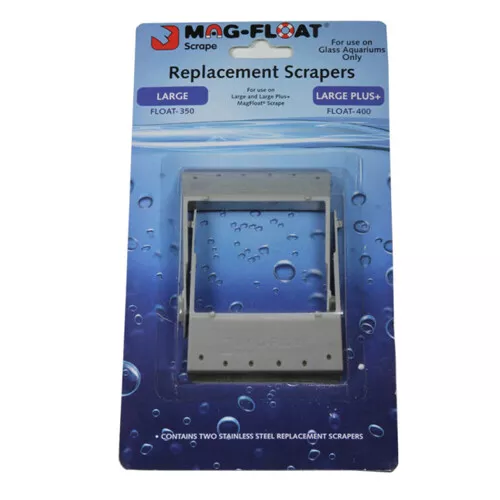 Mag-Float Pièce de Rechange Grattoirs pour Verre Aquariums Gris