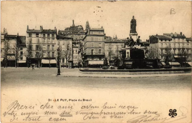 CPA Le PUY - Place du Breuil (588297)