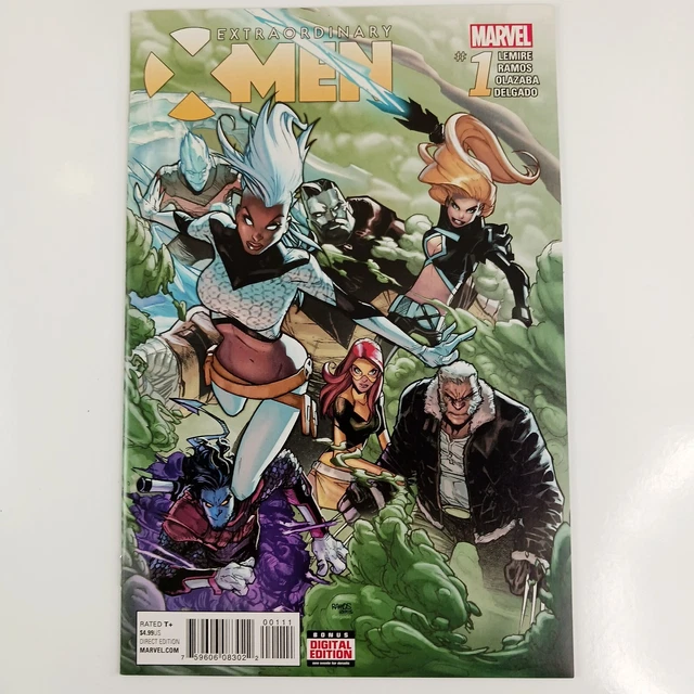 EXTRAORDINARY X-MEN #1 Marvel Comics 2016 Jeff Lemire & Humberto Ramos