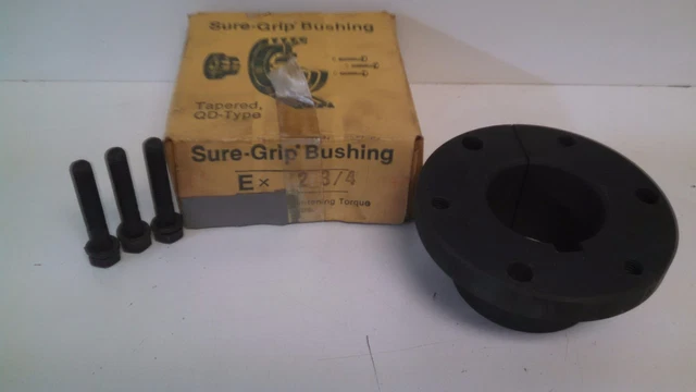 New Old Stock! Tb Woods Sure-Grip Bushing E-2-3/4