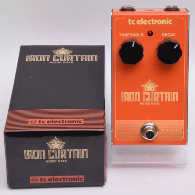 TC Electronic IRON CURTAIN Noise Gate Guitar Effects Pedal - FREEPOST