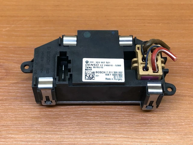 Heater Blower Motor Resistor For Audi A1 (2010-2018) - OEM 6Q0959263 Replacement