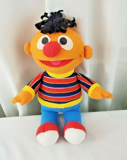 Ernie Plush 12" Mattel Fisher Price Sesame Street Character Stuffed Animal