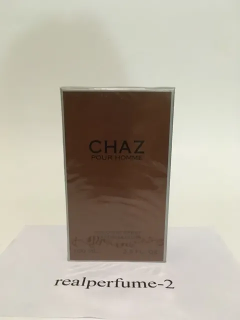 Chaz Cologne Spray 3.3 oz for Men. NEW SEALED.100% REAL.