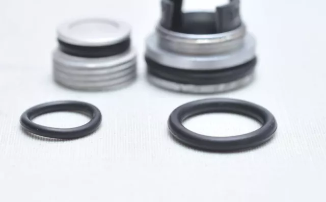 2 juntas tóricas de goma impermeables para sincronización de flash y tapa de soporte de batería Nikonos IV-A,V