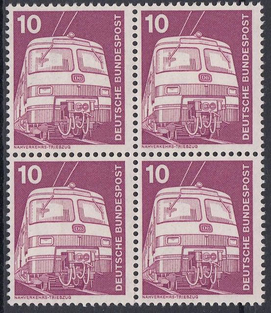 Bund / BRD 847 im 4er Block postfrisch (847/4)