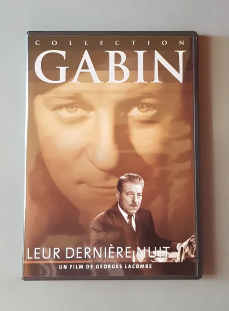 DVD LEUR DERNIERE NUIT - Jean GABIN / Madeleine ROBINSON - Georges LACOMBE