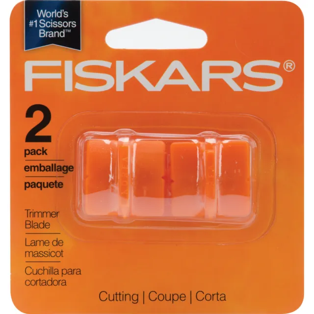 Fiskars Paper Trimmer Replacement Blades 2/Pkg-Straight, Style G