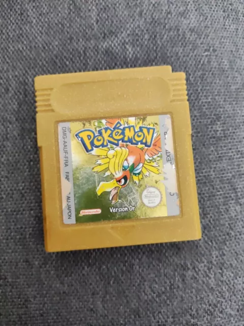 Pokémon Version Or : Nintendo Game Boy Color - Fra - Original