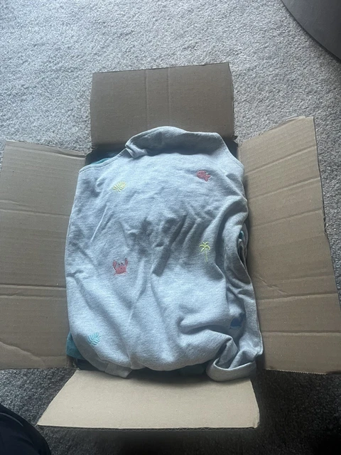Pacchetto Joblot gigante di 12 vestiti misti per bambini età 6-12 mesi