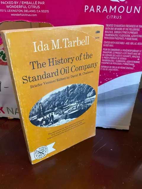 HISTORY OF THE STANDARD OIL COMPANY By Ida M. Tarbell paperback