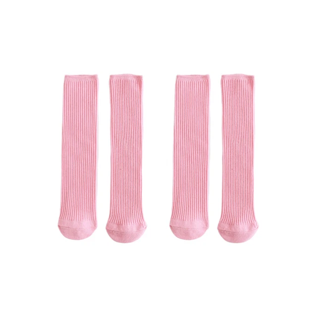 2 Pairs Girls Socks Parent Child Socks Kids Cotton Socks