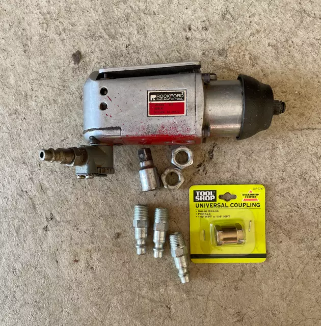 Rockford Pneumatic Tool 3/8 Butterfly Air Ratchet Model #118