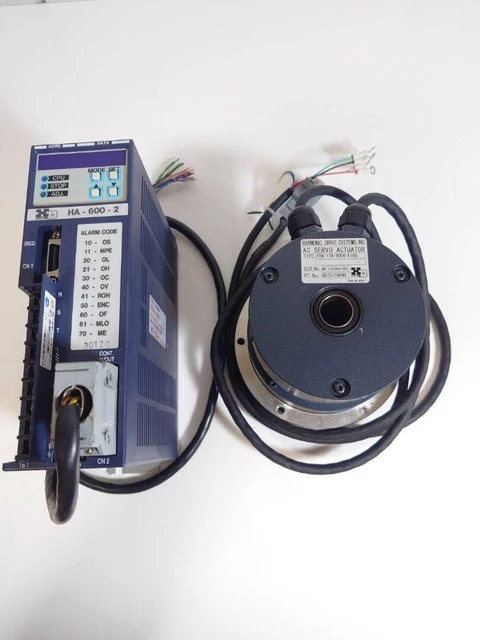 HARMONIC DRIVE SYSTEMS FHA-17C-160-US250-E AC Servo Actuator 