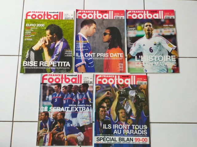 sympa lot  magazine France  football foot euro 2000
