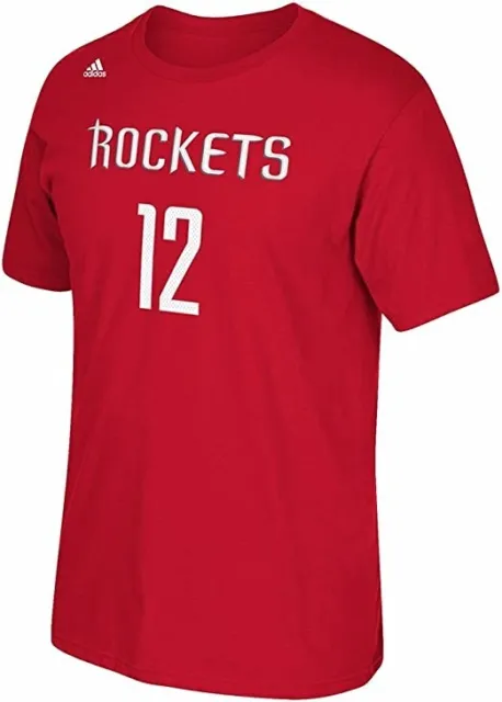 adidas Mens Dwight Howard Houston Rockets Name&Number Player Jersey Shirt Red,L