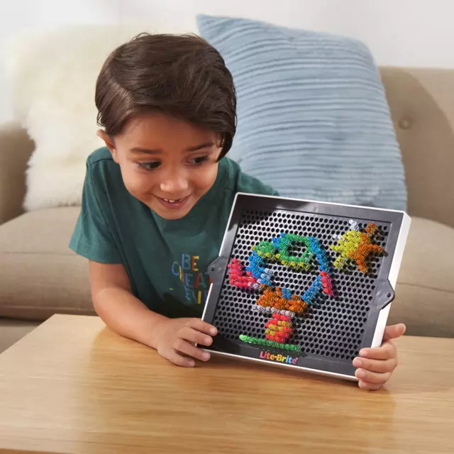 Ultimate Classic Lite-Brite Art With Light 4 Different Light Modes 6 Templates