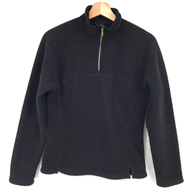 PATAGONIA SYNCHILLA QUARTER Zip up Pullover hiking outdoor Black M ...