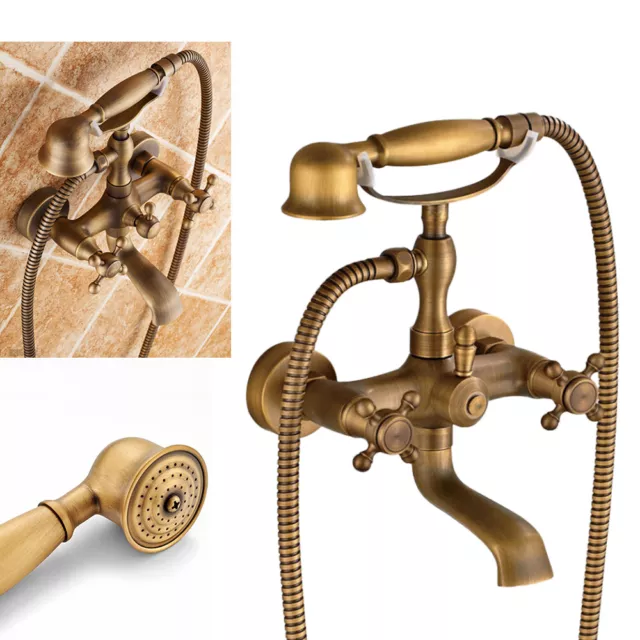 Rubinetto per vasca retrò bagno rubinetto rubinetto lavabo vasca vasca da bagno nuovo