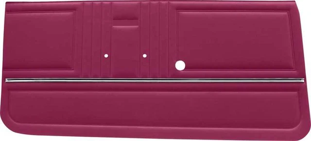 1967 Camaro / Firebird Coupe / Convertible Red pre-Assembled Standard Front Door