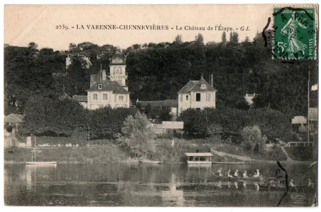 CPA 94 - LA VARENNE CHENNEVIERES (Val de Marne) - 2539. Le Château de l'Etape GI
