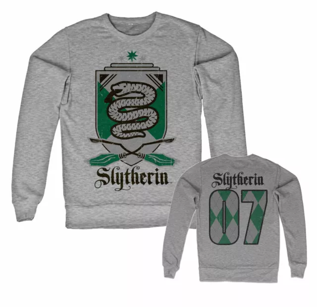 Officially Licensed Harry Potter - Slytherin 07 Sweatshirt S-XXL Sizes