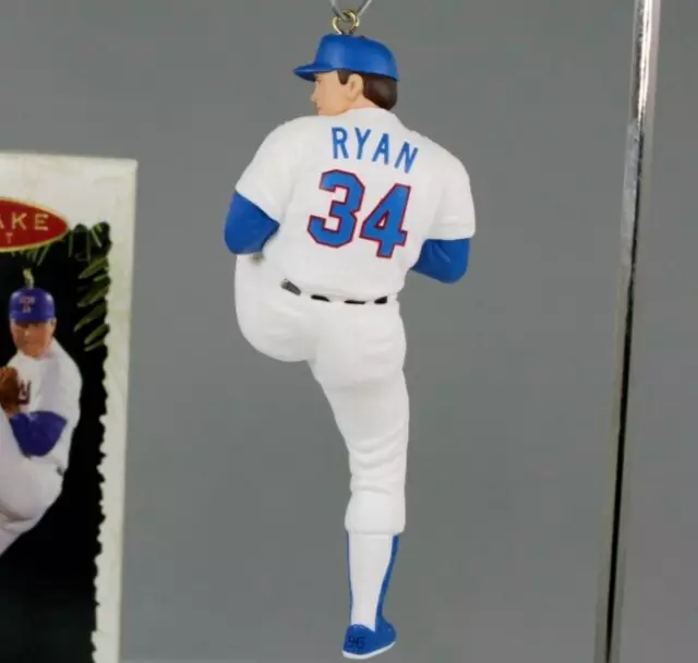 Vintage Hallmark Keepsake Ornament "Nolan Ryan" At The Ballpark New Dated 1996