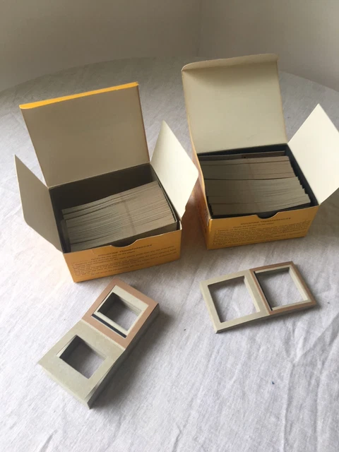 Kodak Ready Mounts #B207 Film Sizes 120/127/620 & #B205 Film Size 135 Open Boxes