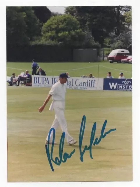 Roland Lefebvre (Glamorgan) 7" by 5" coloured picture autograph