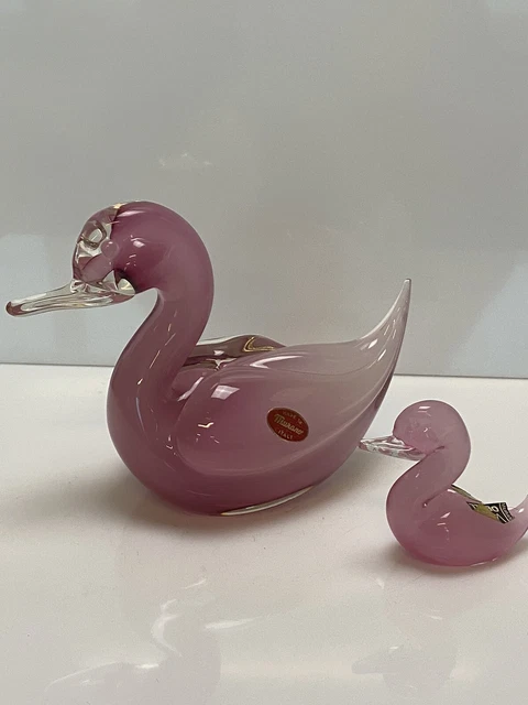Glas Figur - Murano Italien Statue Glas Glasfigur Pant Kristall