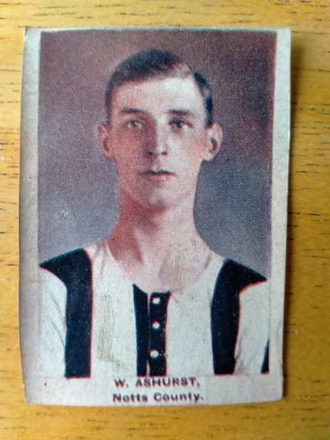 W. Ashurst Notts County DC Thomson Adventure Famous Club Colours & Players 1923