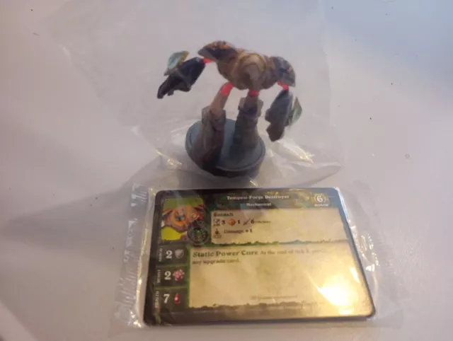 World of Warcraft Miniatures - Sealed with Card - Tempest Forge Destroyer