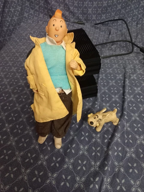 Figurine Hergé Tintin – Capitaine Haddock – Jim – Rare – Années 1960