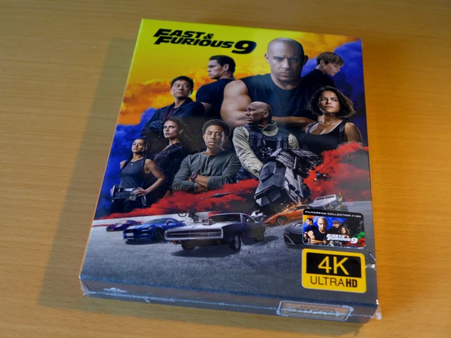 FAC FAST &amp; Furious 9 4KUHD Blu-ray Fullslip Lenticular Steelbook