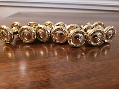 Seven Decorative Solid Brass Knobs For Cabinets