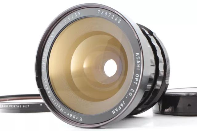 [OPT Top MINT] Asahi Pentax Super-Multi-Coated Takumar 6x7 55mm F3.5 From JAPAN
