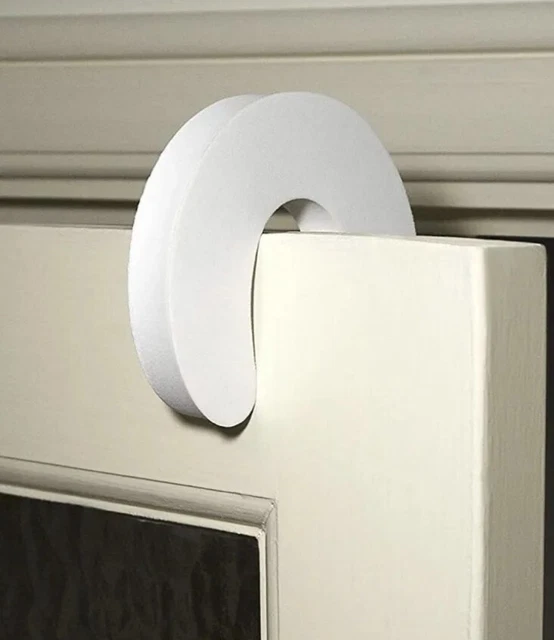 Tapón de puerta Clippasafe tope de seguridad para niños blanco