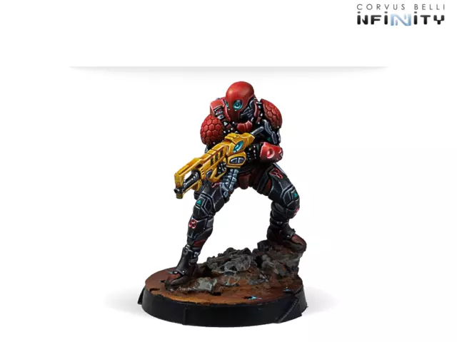 Corvus Belli Infinity Intruder Nomads Crimson Stone metal new