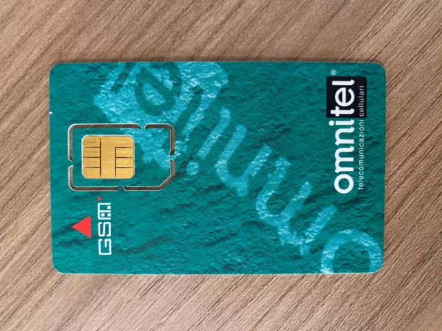 Teleset 9989 - Sim Card Omnitel - Scheda Telefonica