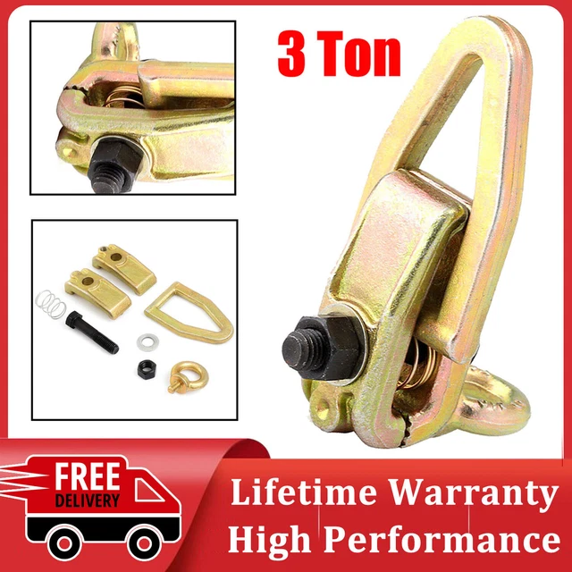 3 Ton Self-tightening 2 Way Frame Body Repair Small Mouth Pull Clamp Dent Puller