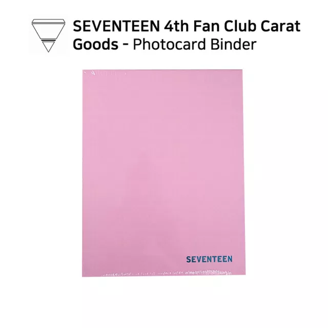 SEVENTEEN - Fan Club Carat 4th term Official Goods  - Photocard Binder KPOP