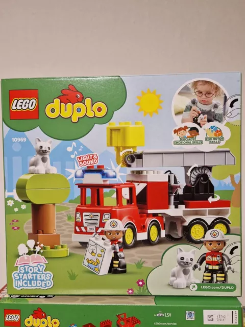 LEGO 10969 Feuerwehrauto DUPLO  Feuerwehr Auto ab 2 Jahre  NEU / OVP